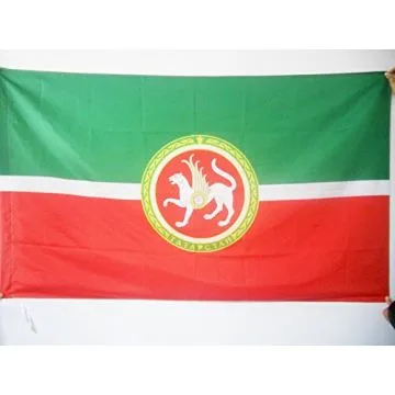 DRAPEAU RÍ?PUBLIQUE DU TATARSTAN 90x60cm - DRAPEAU TATARS - TATARES - RUSSIE 60 x 90 cm Fourreau pour hampe