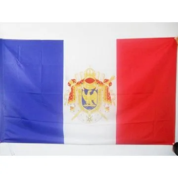 DRAPEAU FRANCE PREMIER EMPIRE 1804-1815 90x60cm - DRAPEAU FRANÇAIS - NAPOLEON 60 x 90 cm Fourreau pour hampe