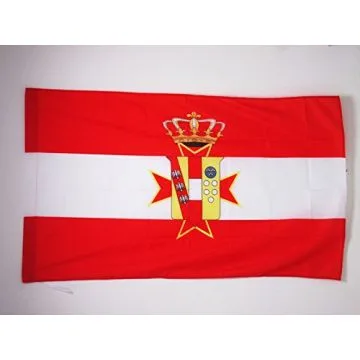 DRAPEAU GRAND-DUCHÍ? DE TOSCANE 1569-1859 90x60cm - DRAPEAU ITALIEN ANCIEN - ITALIE 60 x 90 cm Fourreau pour hampe