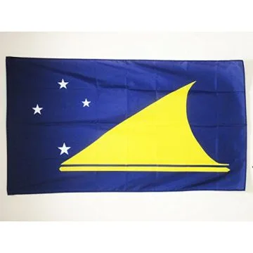 DRAPEAU TOKELAU 90x60cm - DRAPEAU  Í?LES DE L\'UNION - NOUVELLE-ZÍ?LANDE 60 x 90 cm Fourreau pour hampe