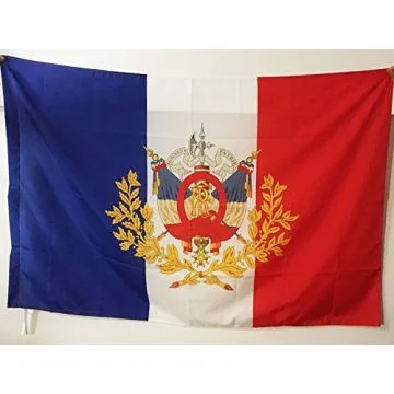 DRAPEAU FRANCE ARMOIRIES 3Í?ME RÍ?PUBLIQUE 90x60cm - DRAPEAU FRANÍ?AIS EMBLÍ?ME 1898 60 x 90 cm Fourreau pour hampe