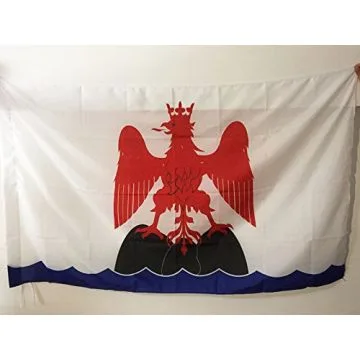 DRAPEAU ALPES-MARITIMES 90x60cm - DRAPEAU DÍ?PARTEMENT MARALPIN 60 x 90 cm Fourreau pour hampe