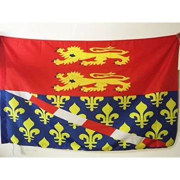 DRAPEAU EURE 90x60cm - DRAPEAU DÍ?PARTEMENT EUROIS 60 x 90 cm Fourreau pour hampe