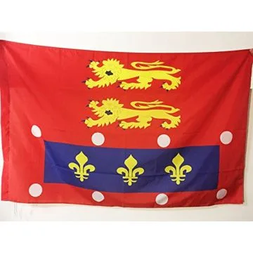 DRAPEAU ORNE 90x60cm - DRAPEAU DÍ?PARTEMENT ORNAIS 60 x 90 cm Fourreau pour hampe