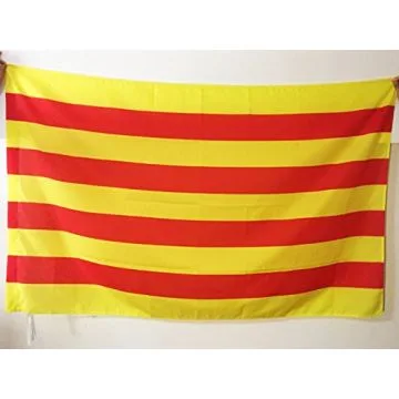 DRAPEAU PYRÍ?NÍ?ES ORIENTALES 90x60cm - DRAPEAU DÍ?PARTEMENT PYRÍ?NÍ?EN 60 x 90 cm Fourreau pour hampe
