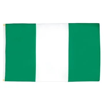 DRAPEAU NIGÉRIA 90x60cm - DRAPEAU NIGÉRIAN 60 x 90 cm - DRAPEAUX