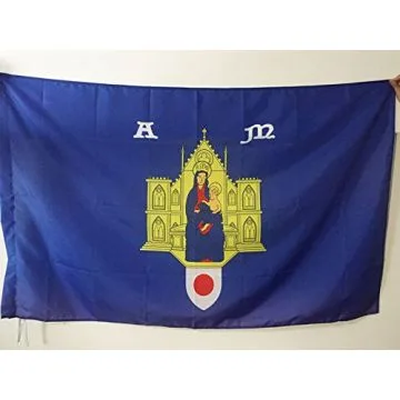DRAPEAU MONTPELLIER 90x60cm - DRAPEAU MONTPELLIERAIN 60 x 90 cm Fourreau pour hampe