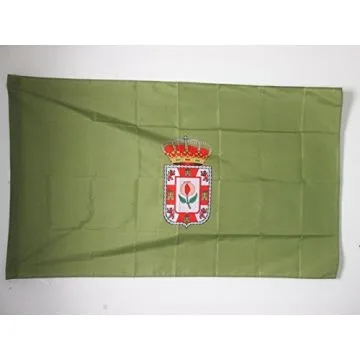 DRAPEAU PROVINCE DE GRENADE 90x60cm - DRAPEAU GRANADA EN ANDALOUSIE 60 x 90 cm Fourreau pour hampe