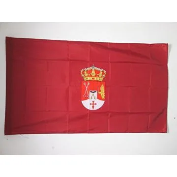 DRAPEAU PROVINCE Dâ??ALBACETE 90x60cm - DRAPEAU ALBACETE EN CASTILLE-LA-MANCHE 60 x 90 cm Fourreau pour hampe