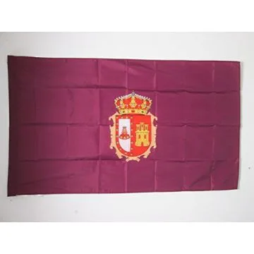 DRAPEAU PROVINCE DE BURGOS 90x60cm - DRAPEAU BURGOS EN CASTILLE-ET-LEON 60 x 90 cm Fourreau pour hampe