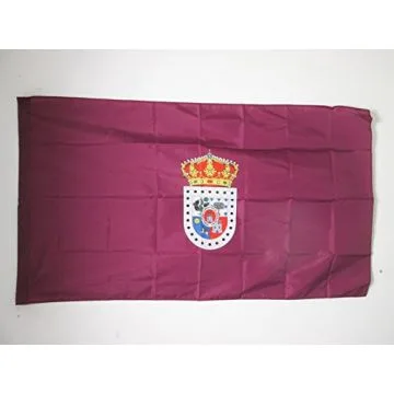 DRAPEAU PROVINCE DE SORIA 90x60cm - DRAPEAU SORIA EN CASTILLE-ET-LEON 60 x 90 cm Fourreau pour hampe