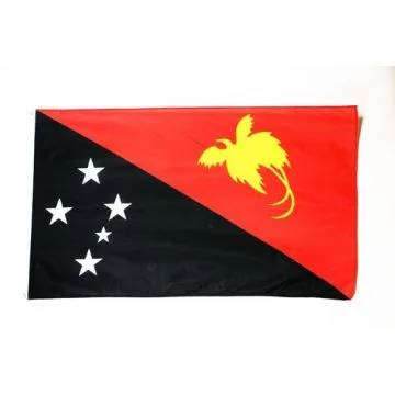 DRAPEAU PAPOUASIE 90x60cm - DRAPEAU PAPOUASIEN 60 x 90 cm - DRAPEAUX