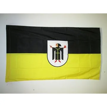 DRAPEAU MUNICH 90x60cm - DRAPEAU MÍ?NCHEN EN BAVIÍ?RE 60 x 90 cm Fourreau pour hampe