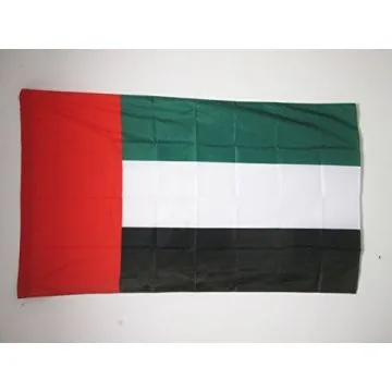 DRAPEAU FUJAÏRAH 90x60cm - DRAPEAU FUJAIRAH AUX Í?MIRATS ARABES UNIS 60 x 90 cm Fourreau pour hampe