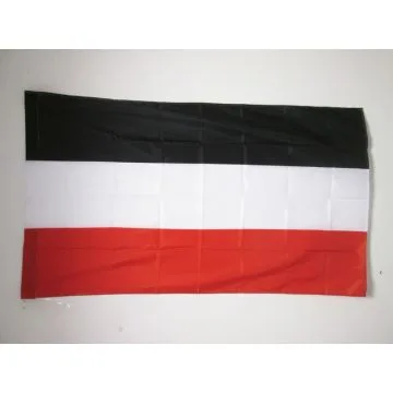 DRAPEAU EMPIRE ALLEMAND 1871-1918 90x60cm - DRAPEAU DU REICH ALLEMAND 60 x 90 cm Fourreau pour hampe