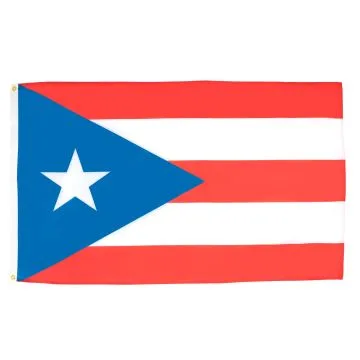 DRAPEAU PORTO RICO 90x60cm - DRAPEAU PORTORICAIN 60 x 90 cm - DRAPEAUX