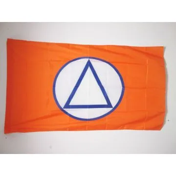 DRAPEAU LIGUE NATIONALE FLAMANDE 1933-1945 90x60cm - DRAPEAU DU VNV 60 x 90 cm Fourreau pour hampe