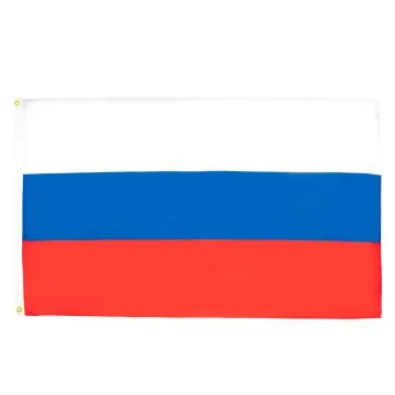 DRAPEAU RUSSIE 90x60cm - DRAPEAU RUSSE 60 x 90 cm - DRAPEAUX
