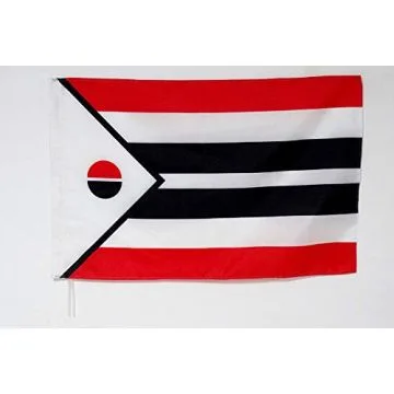 Drapeau Arapahos 90x60cm - Drapeau de la Nation Arapaho 60 x 90 cm Fourreau pour hampe