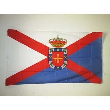 DRAPEAU EL BIERZO 90x60cm - DRAPEAU DU BERCIANISME 60 x 90 cm Fourreau pour hampe