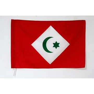 Drapeau Rif indépendantiste au Maroc 90x60cm - Drapeau du RIF 60 x 90 cm Fourreau pour hampe