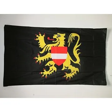 DRAPEAU PROVINCE DE BRABANT FLAMAND 90x60cm - DRAPEAU DE VLAAMS-BRABANT 60 x 90 cm Fourreau pour hampe