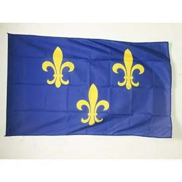 Midwest French-Americans Flag 2' x 3' 100D polyester pole sleeve