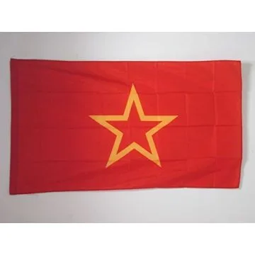 DRAPEAU ARMÍ?E ROUGE DE L\'URSS 1918-1991 90x60cm - DRAPEAU COMMUNISTE 60 x 90 cm Fourreau pour hampe