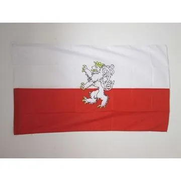 DRAPEAU BOHÍ?ME 90x60cm - DRAPEAU DE BÍ?HMEN 60 x 90 cm Fourreau pour hampe