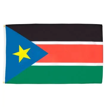 DRAPEAU SOUDAN DU SUD 90x60cm - DRAPEAU SUD SOUDANAIS 60 x 90 cm - DRAPEAUX