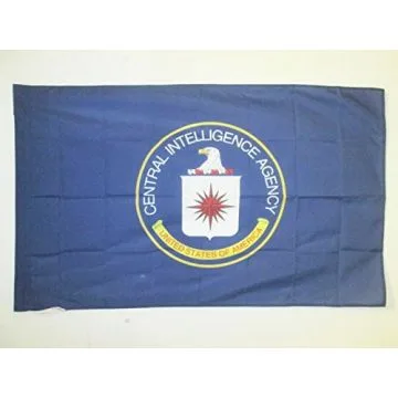 DRAPEAU CIA DES ETATS-UNIS 90x60cm - DRAPEAU CENTRAL INTELLIGENCE AGENCY DES USA 60 x 90 cm Fourreau pour hampe