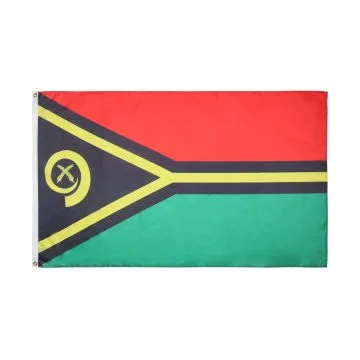 DRAPEAU VANUATU 90x60cm - DRAPEAU VANUATAIS 60 x 90 cm - DRAPEAUX