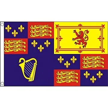 UK Royal Flag 1603-1689 Flag 2' x 3' 100D polyester grommets