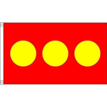 DRAPEAU VILLE LIBRE DE CHRISTIANIA 90x60cm - DRAPEAU FRISTADEN CHRISTIANIA AU DANEMARK 60 x 90 cm - DRAPEAUX