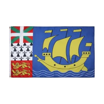 DRAPEAU SAINT PIERRE ET MIQUELON 90x60cm - DRAPEAU FRANÍ?AIS - FRANCE 60 x 90 cm - DRAPEAUX
