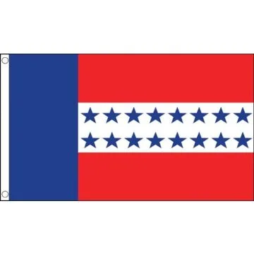 Tuamotu Flag 2' x 3' 100D polyester grommets