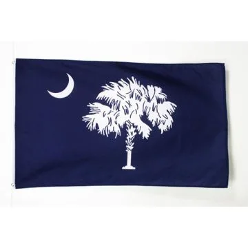 DRAPEAU CAROLINE DU SUD 90x60cm - DRAPEAU ETAT AMÉRICAIN - USA - ETATS-UNIS 60 x 90 cm - DRAPEAUX
