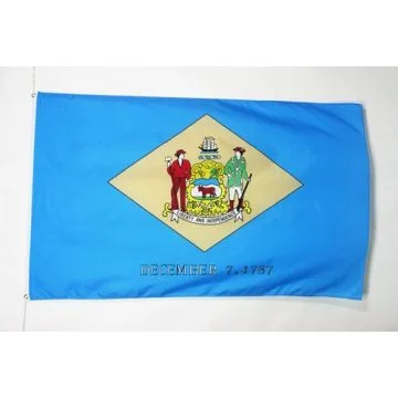 DRAPEAU DELAWARE 90x60cm - DRAPEAU ETAT AMÉRICAIN - USA - ETATS-UNIS 60 x 90 cm - DRAPEAUX
