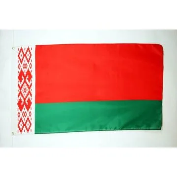DRAPEAU BIÉLORUSSIE 90x60cm - DRAPEAU BIÉLORUSSE 60 x 90 cm - DRAPEAUX