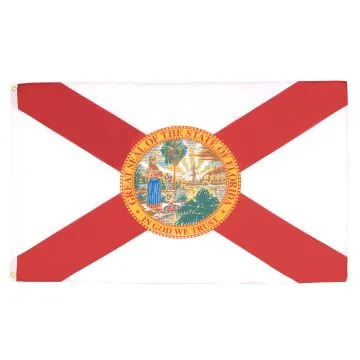 DRAPEAU FLORIDE 90x60cm - DRAPEAU FLORIDIEN - ETAT AMÉRICAIN - USA - ETATS-UNIS 60 x 90 cm - DRAPEAUX