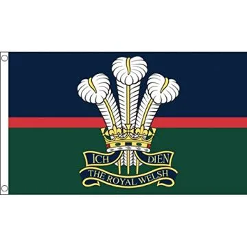 Wales Royal Welsh Regiment Flag 2' x 3' 100D polyester grommets