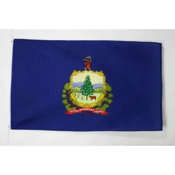 DRAPEAU VERMONT 90x60cm - DRAPEAU ETAT AMÉRICAIN - USA - ETATS-UNIS 60 x 90 cm - DRAPEAUX