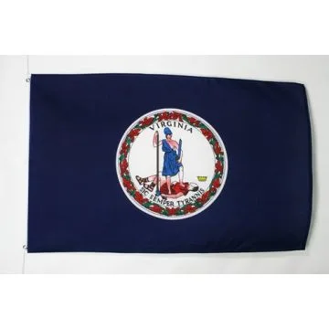 DRAPEAU VIRGINIE 90x60cm - DRAPEAU ETAT AMÉRICAIN - USA - ETATS-UNIS 60 x 90 cm - DRAPEAUX