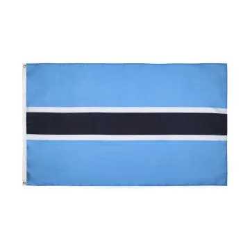 DRAPEAU BOTSWANA 90x60cm - DRAPEAU BOTSWANAIS 60 x 90 cm - DRAPEAUX