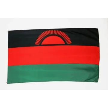DRAPEAU MALAWI ANCIEN 90x60cm - DRAPEAU MALAWITE 60 x 90 cm - DRAPEAUX
