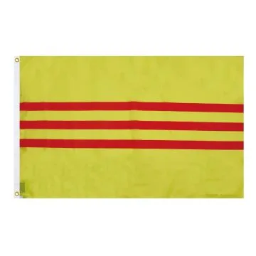 South Vietnam Flag 2' x 3' 100D polyester grommets