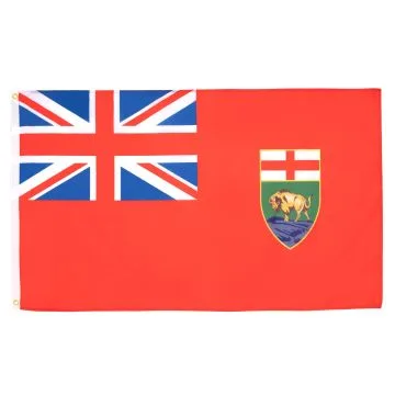 DRAPEAU MANITOBA 90x60cm - DRAPEAU CANADIEN - CANADA 60 x 90 cm - DRAPEAUX