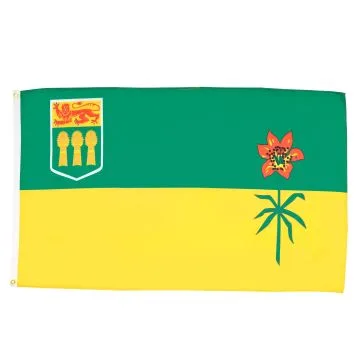 DRAPEAU SASKATCHEWAN 90x60cm - DRAPEAU CANADIEN - CANADA 60 x 90 cm - DRAPEAUX