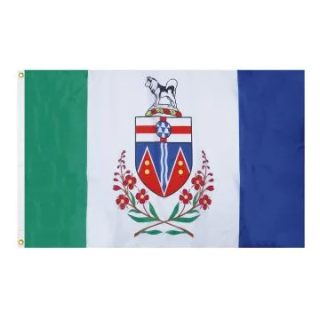 DRAPEAU YUKON 90x60cm - DRAPEAU CANADIEN - CANADA 60 x 90 cm - DRAPEAUX
