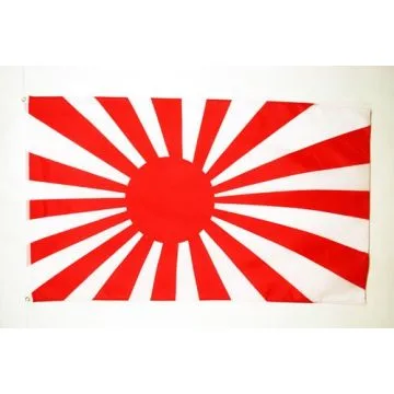 DRAPEAU JAPON WWI 90x60cm - DRAPEAU JAPONAIS 60 x 90 cm - DRAPEAUX